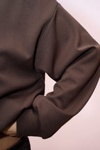 Felpa Crop Semplice