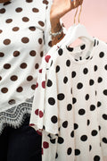 Maglia Pois con Pizzo