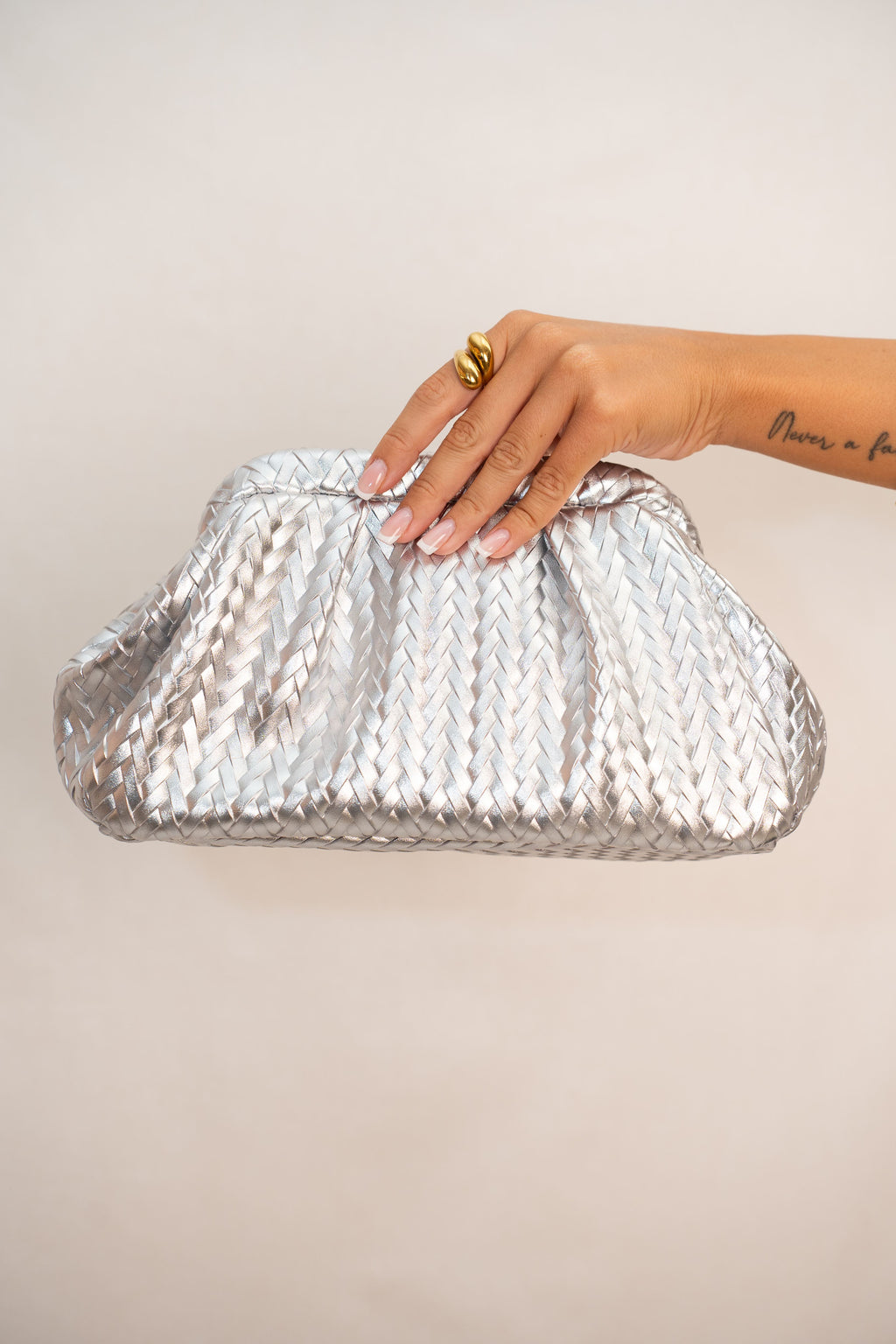 Bag Clutch Intrecciata