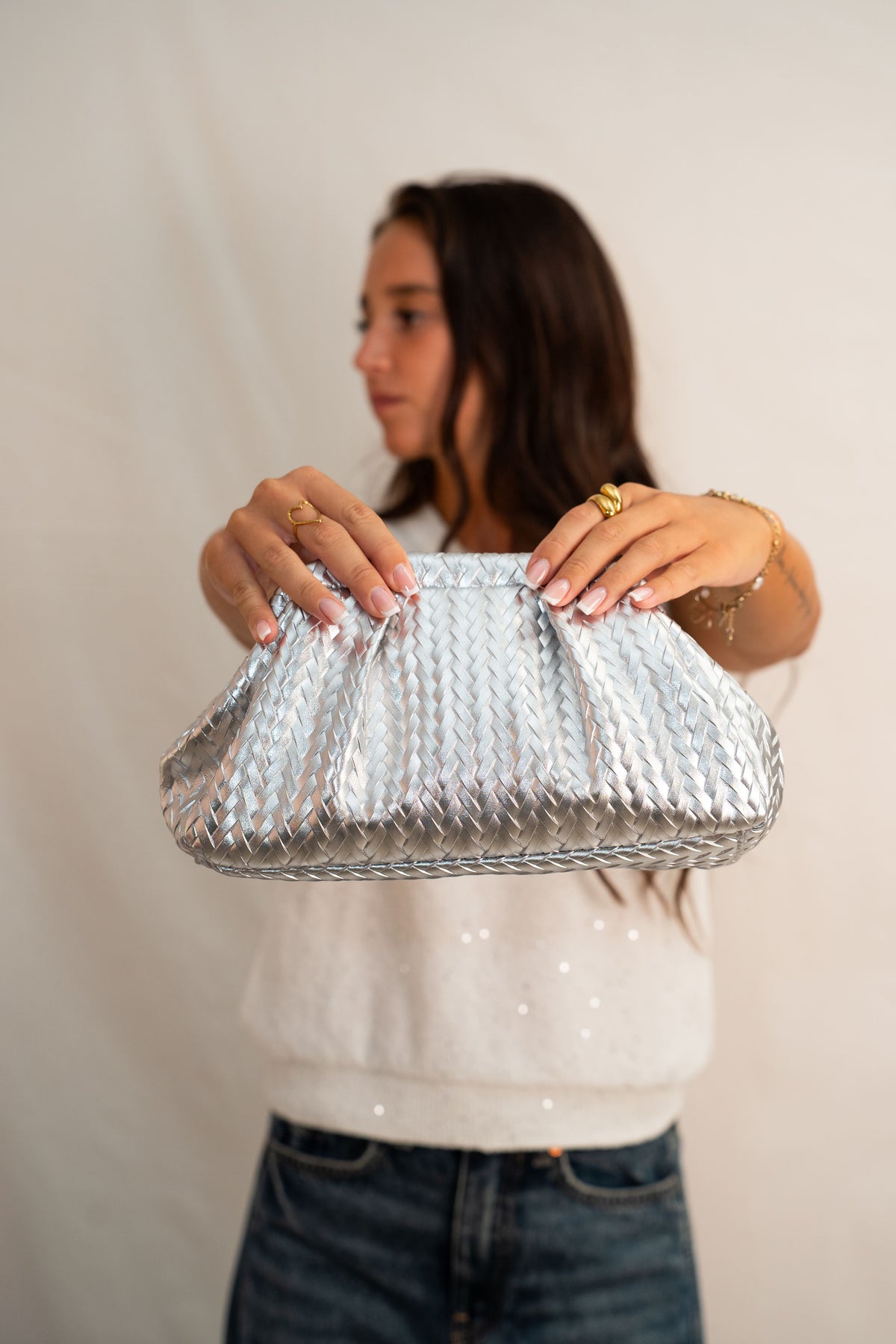 Bag Clutch Intrecciata