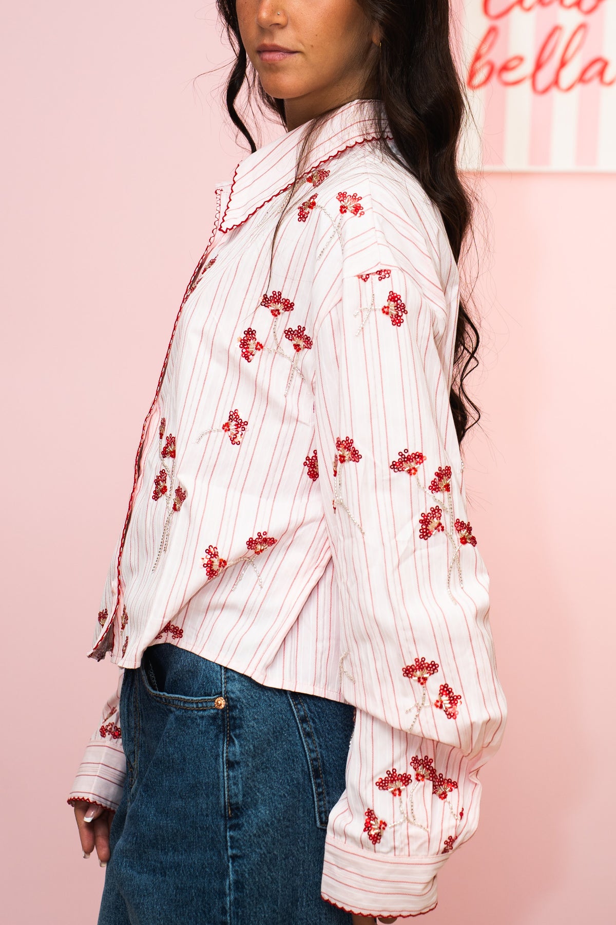 Camicia Ricamata