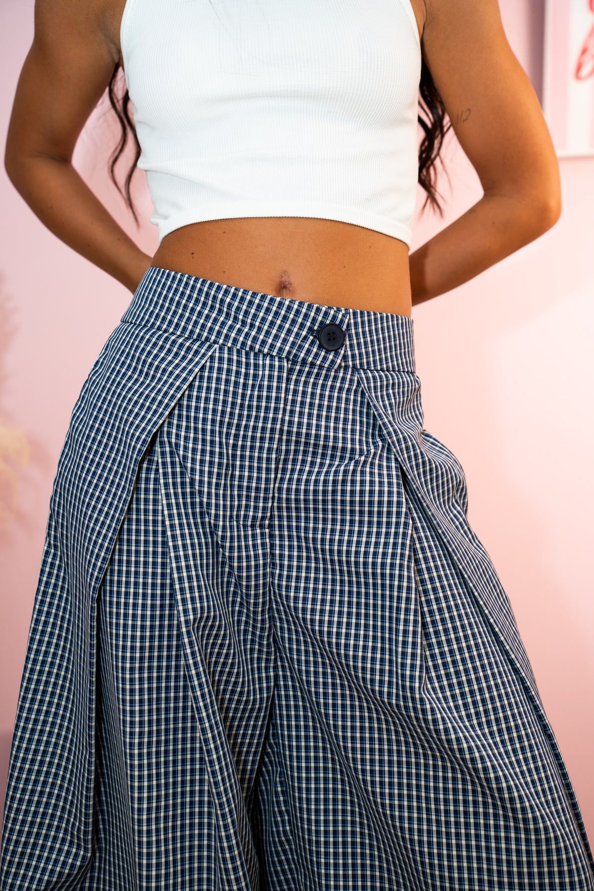 Pantalone Blue Square