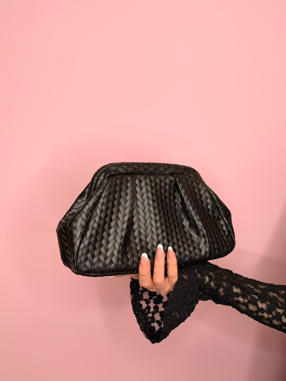 BAG CLUTCH INTRECCIATA